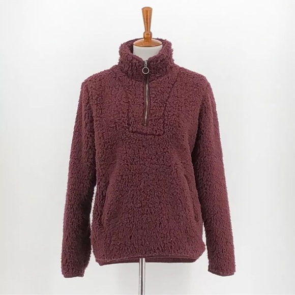 Thread & Supply Jackets & Blazers - NWOT Thread & Supply Sherpa quarter Zip Size Small